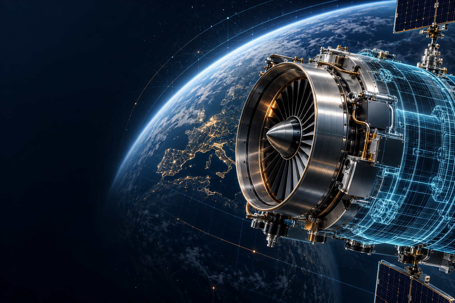 Earth and aerospace systems — illustration
